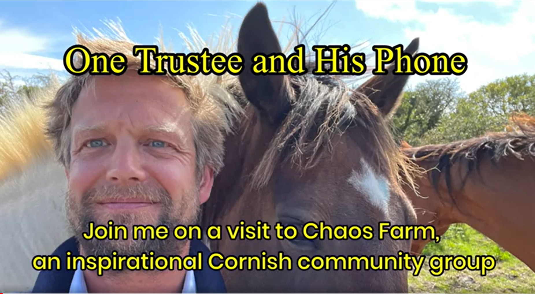 one trustee and his phone chaos farm