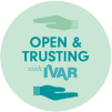 open and trusting logo